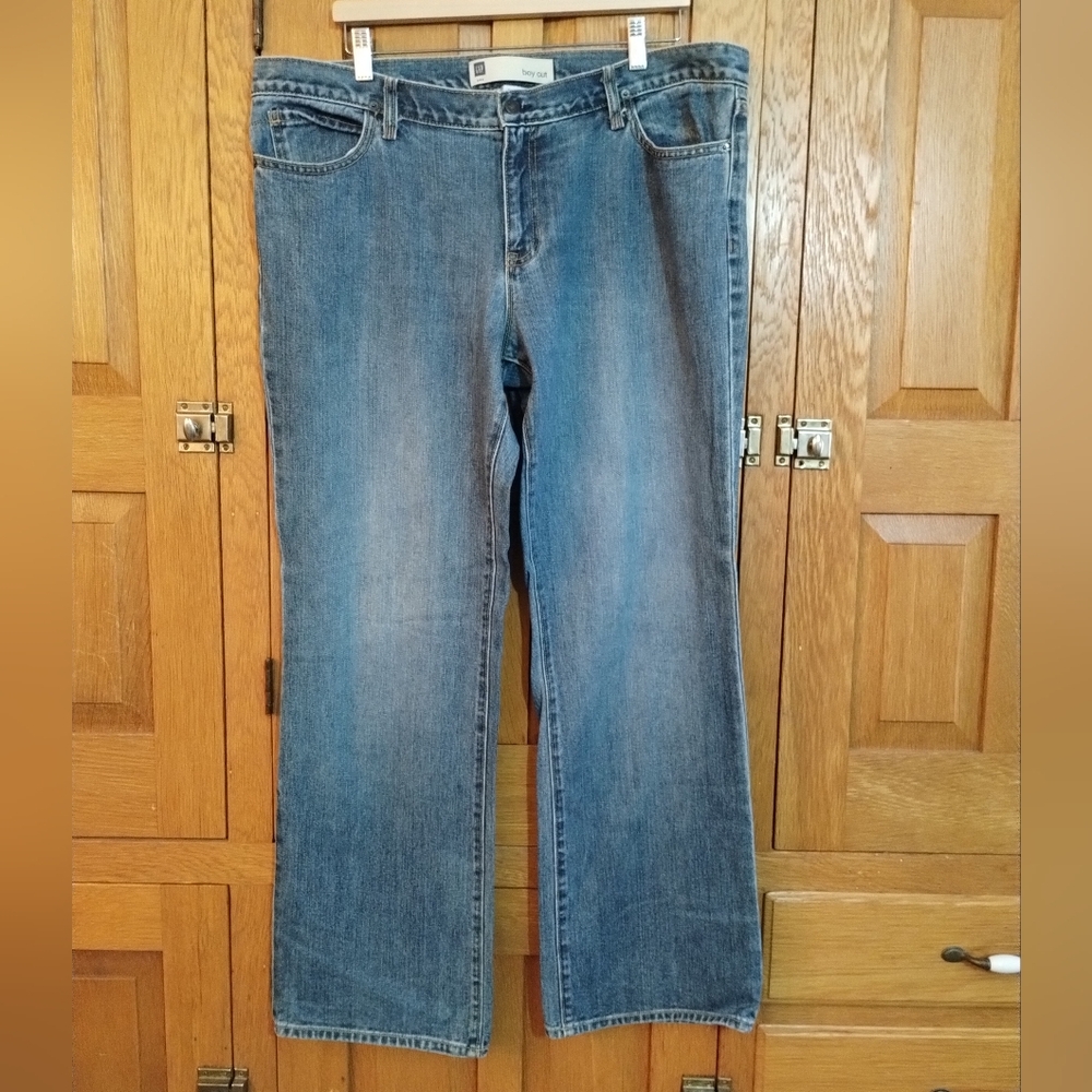 GAP Factory boy cut 100% cotton denim jeans